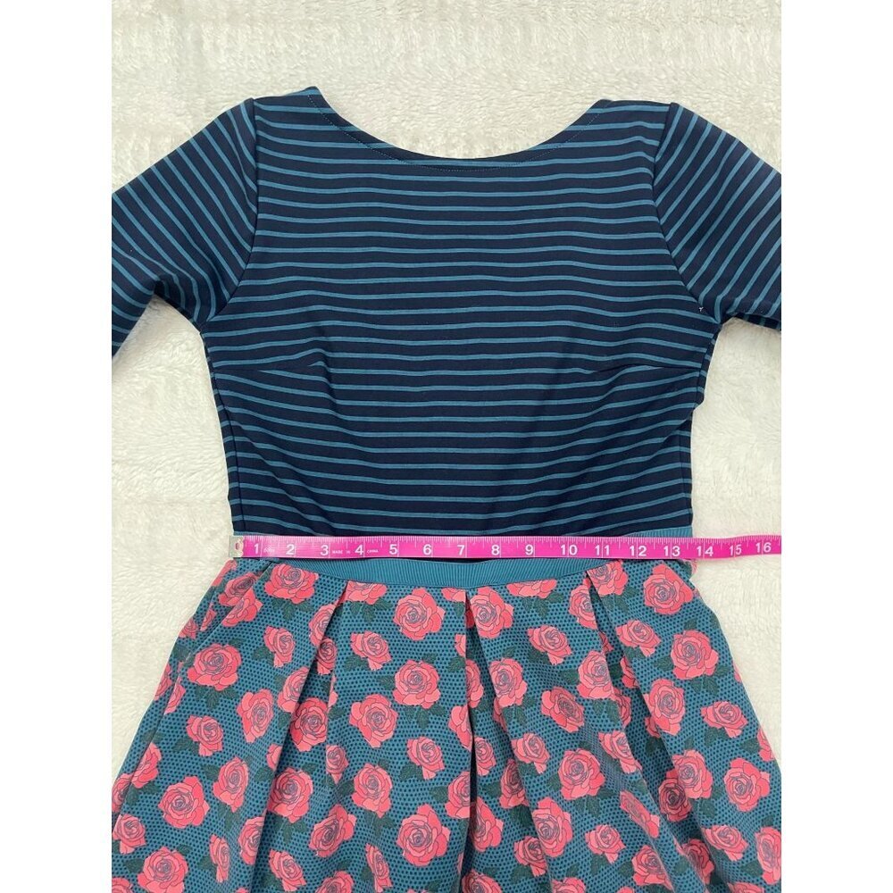 Matilda Jane Forever Peyton Dress Womens Small Fit and Flare Floral Half Sleeve - Picture 6 of 8